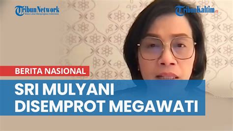 Sri Mulyani Cuma Santai Saat Disemprot Langsung Megawati Soal Gaya