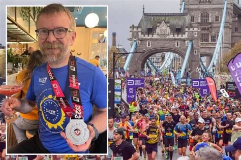 London Marathon runner, 45, tragically dies on his way home after ...