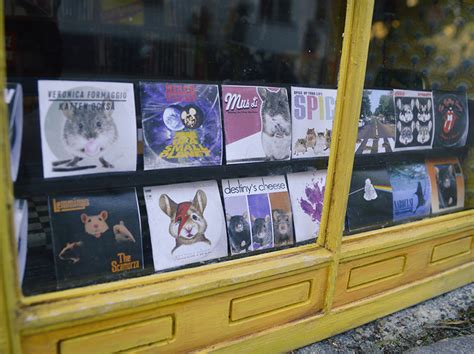 anonymouse installs miniature, mouse-themed record store in sweden