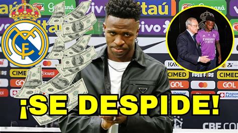 Terremoto En Valdebebas Acuerdo Florentino Y Vinicius Adi S Al Real