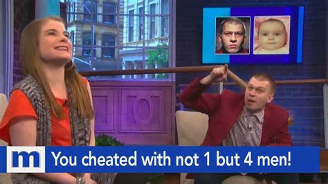 You Cheated With Not 1 But 4 Men The Maury Show Youtube