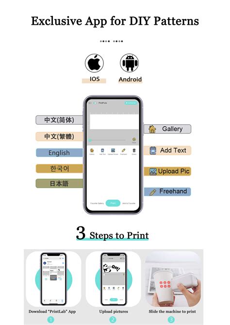 Evebot Portable Printer Printpods Mini Inkjet Printers Carton Logo ...
