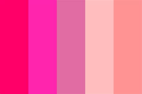 Tropical Pinkies Color Palette