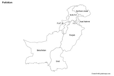 Sample Maps For Pakistan