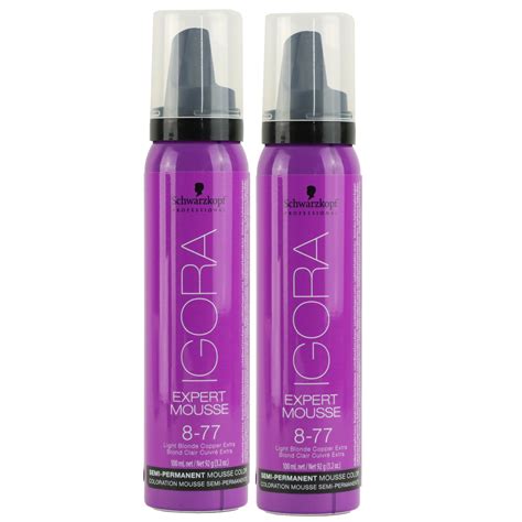 Schwarzkopf Igora Expert Mousse 2 X 100 Ml 8 77 Set Bei Riemax