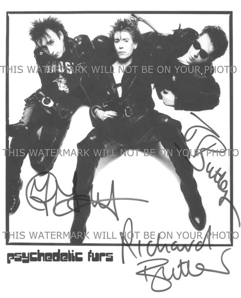 The PSYCHEDELIC FURS Band Richard Butler Tim Butler and Mars Williams Signed Autograph ...