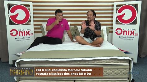 O Radialista Marcelo Sibaldi Participa Do Na Cama Mariano