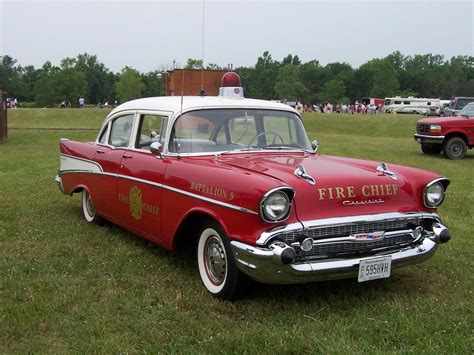 1957 Chevrolet Battalion Fire Chiefs Carcolumbus Ohio Fd