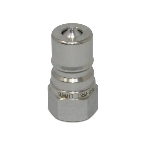 3 8 NPT ISO 7241 B Quick Disconnect Hydraulic Male Coupler