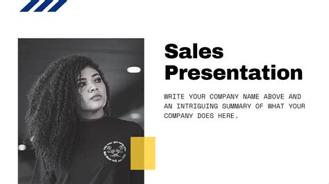 Sales Presentation - Template - Powerpoint and google slides Saveslides ...