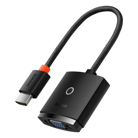 Baseus Lite Series Hdmi 1080p To Vga Hd Adapter Wkqx010001 Hdmi към