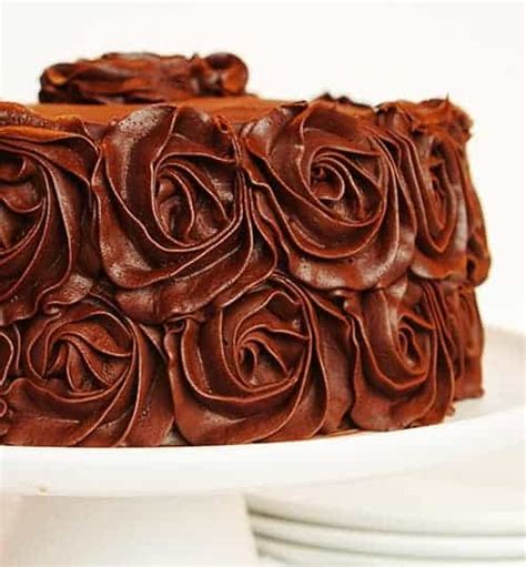 Chocolate Rose Cake I Am Baker