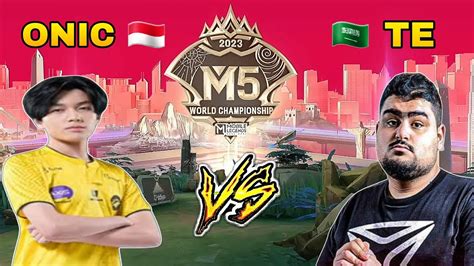 Onic Esports Vs Triple Esports M5 World Championship Game 1 Onic Vs