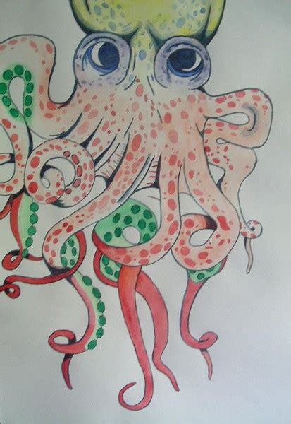 Red Hot Chili Peppers Tattoo Octopus