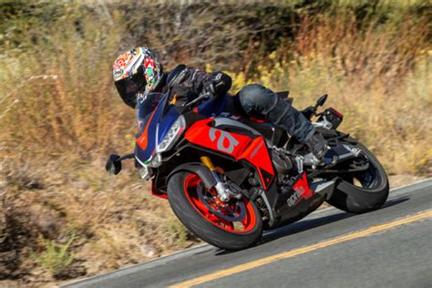 Aprilia Rs First Ride Review Rider Magazine