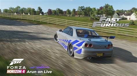 Gtr Skyline Forza Horizon Fast And The Furious Brian Forzahorizon