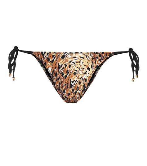Tropic Of C Praia Bikini Bottoms In Brown Modesens