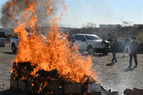 Incinera Fiscal A De Chihuahua Droga Incautada