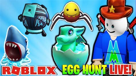 🔴 Roblox Egg Hunt 2020 Live How To Find All Eggs Plus Robux Giveaway