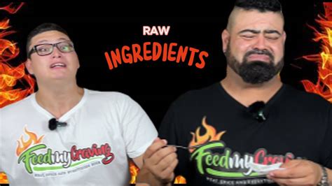 Feed My Craving Deconstructs A Jalapeno Sauce Raw Ingredients Taste Test S2e7 Youtube