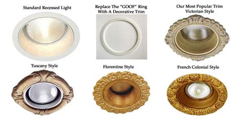 Decorative Recessed Light Trims Recessed Lighting Trim Can Lights Recessed Light Trim