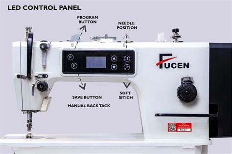 Fs High Speed Direct Drive Needle Positioning Soft Start Single