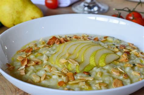 Segunda Sem Carne Aprenda A Fazer Risotto De Gorgonzola E Pera