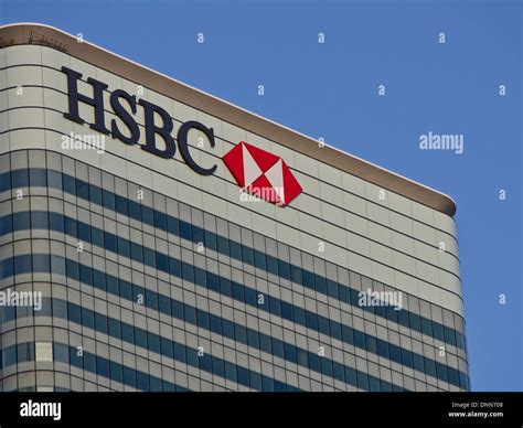 Hsbc Bank Uk Headquarters In Canary Wharf London Stock Photo Alamy