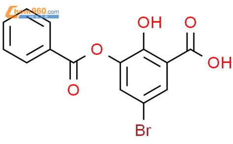 3 苯甲酰基氧基 5 溴 2 羟基苯甲酸「cas号：107207 15 8」 960化工网