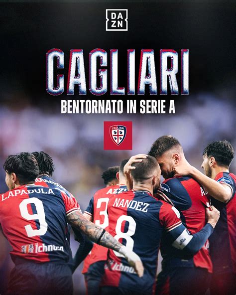 Dazn Italia On Twitter Il Cagliari Torna In Serie A Tim Clamorosa