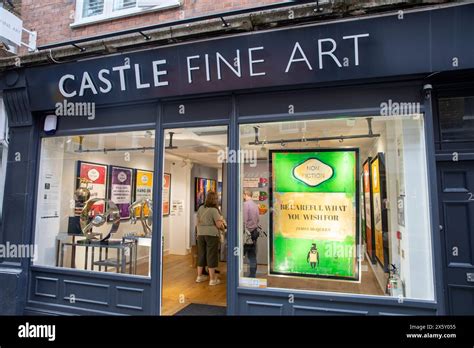 Castle Fine Art gallery store in New Row, Covent Garden,London,England ...