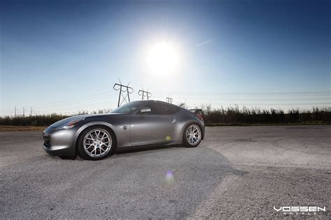 Moderate Custom Tweaks On Grey Metallic Nissan 370z — Gallery