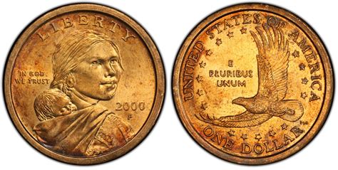 Images Of Sacagawea Dollar P Sac Wounded Eagle Pcgs Coinfacts