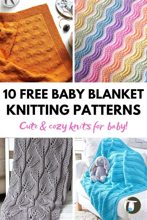 Easy Baby Blanket Knitting Patterns Knitfarious 55 OFF