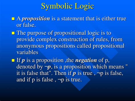 Ppt Symbolic Logic Powerpoint Presentation Free Download Id 484212