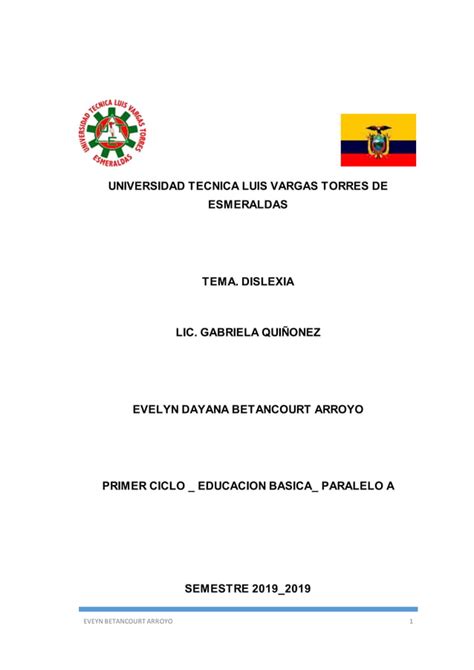 Universidad Tecnica Luis Vargas Torres De Esmeralda Tra Tics Pdf