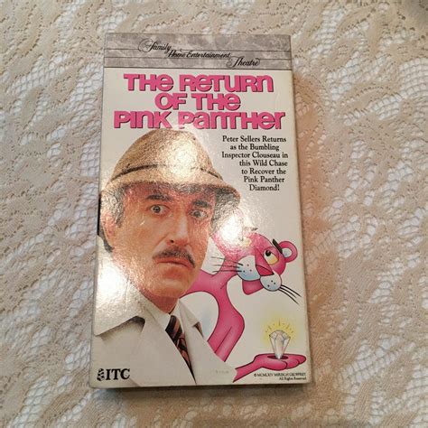 The Return Of The Pink Panther Vhs Christopher Plummer Peter