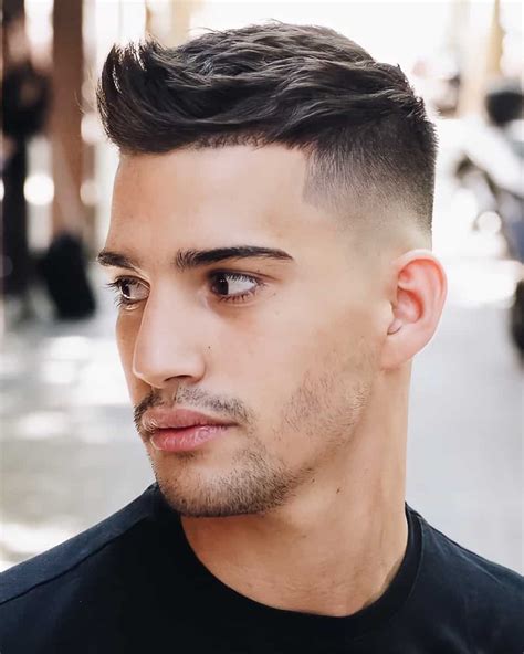 High Fade Pompadour Haircut