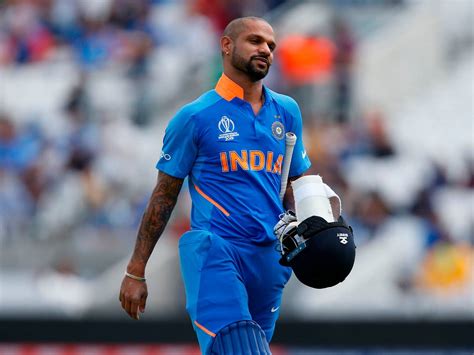 Shikhar Dhawan Ruled Out Of World Cup With Fractured Thumb