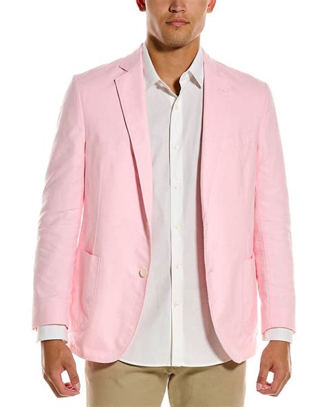 Buy Brooks Brothers Oxford Regent Fit Wool Blazer Pink At 47 Off Editorialist