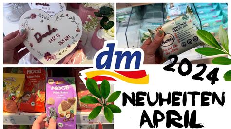 Dm NEUHEITEN April 2024 AlinaBerry YouTube