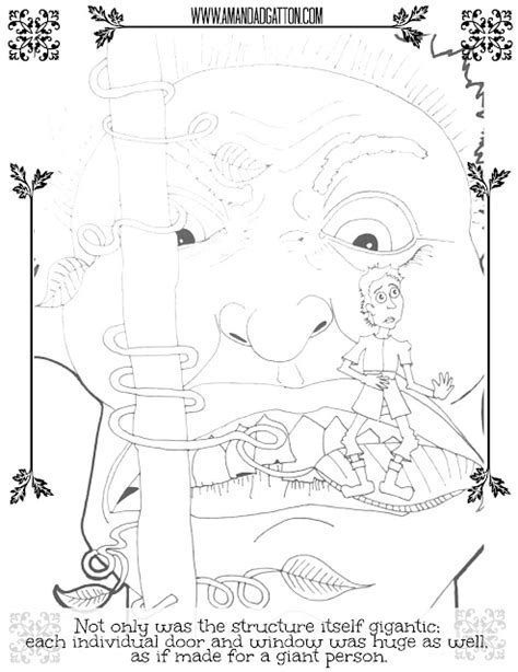 Author Amanda Gatton FREE Coloring Pages Dark Fairy Tale From Author