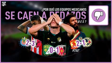 Por qué los equipos mexicanos se caen a pedazos en el Mundial de