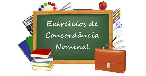 Exercícios De Concordância Nominal Com Gabarito 9 Ano