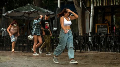 El Pron Stico Del Tiempo Anticip Tormenta De Lluvia Y Granizo Para