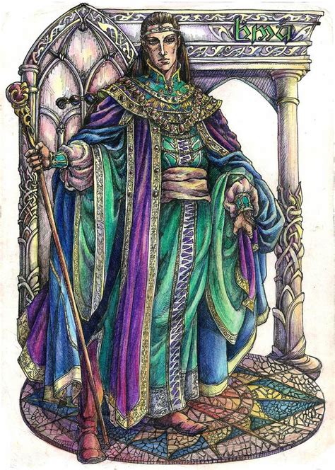 Finwe Noldoran Was The First High King Of The Noldor Who Led His Elven