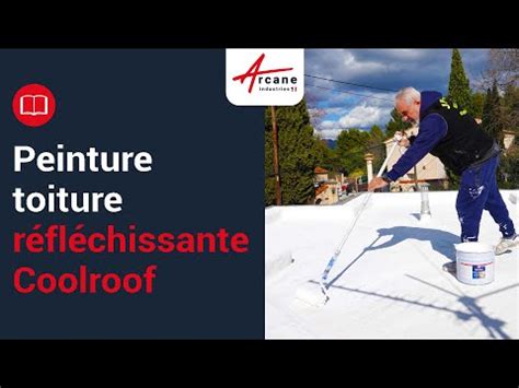 Cool Roof Peinture Toiture Blanche R Fl Chissante Anti Chaleur Auto