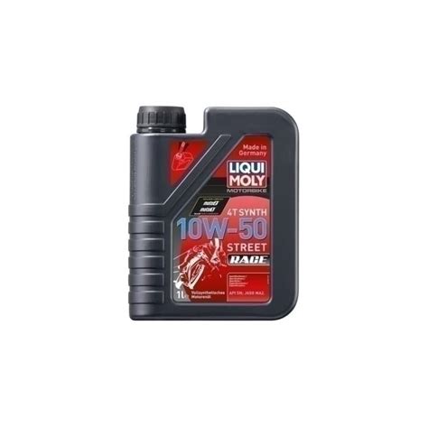 Aceite Moto Liqui Moly 10w50 Race Street 1 Litro Sintetico