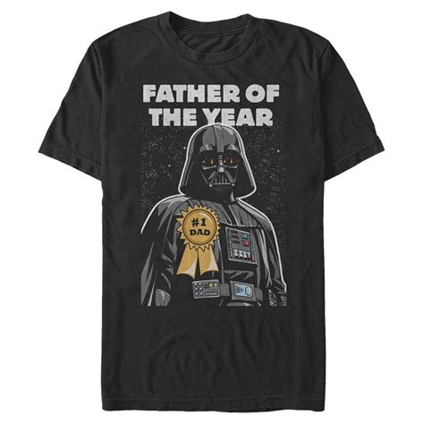 Star Wars Darth Vader Father Of The Year Vatertag Männer T Shirt Shirtinator