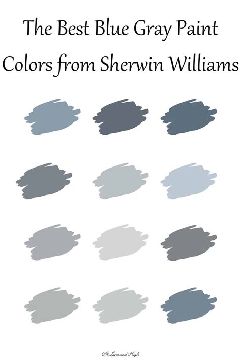 The 12 Best Blue Gray Paint Colors from Sherwin Williams - Love yarn